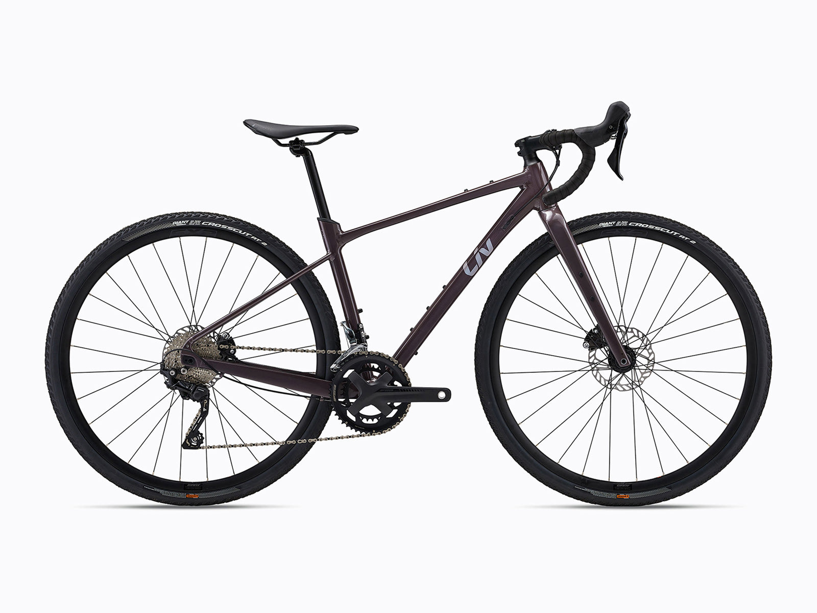 Detailed view of a bicycle with a striking brown frame, highlighting its structure and color.