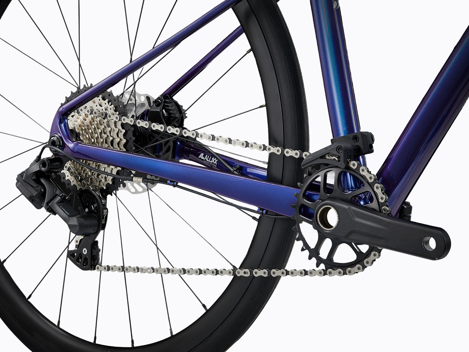 side view of a bicycle's stem,handlebars and shift levers.