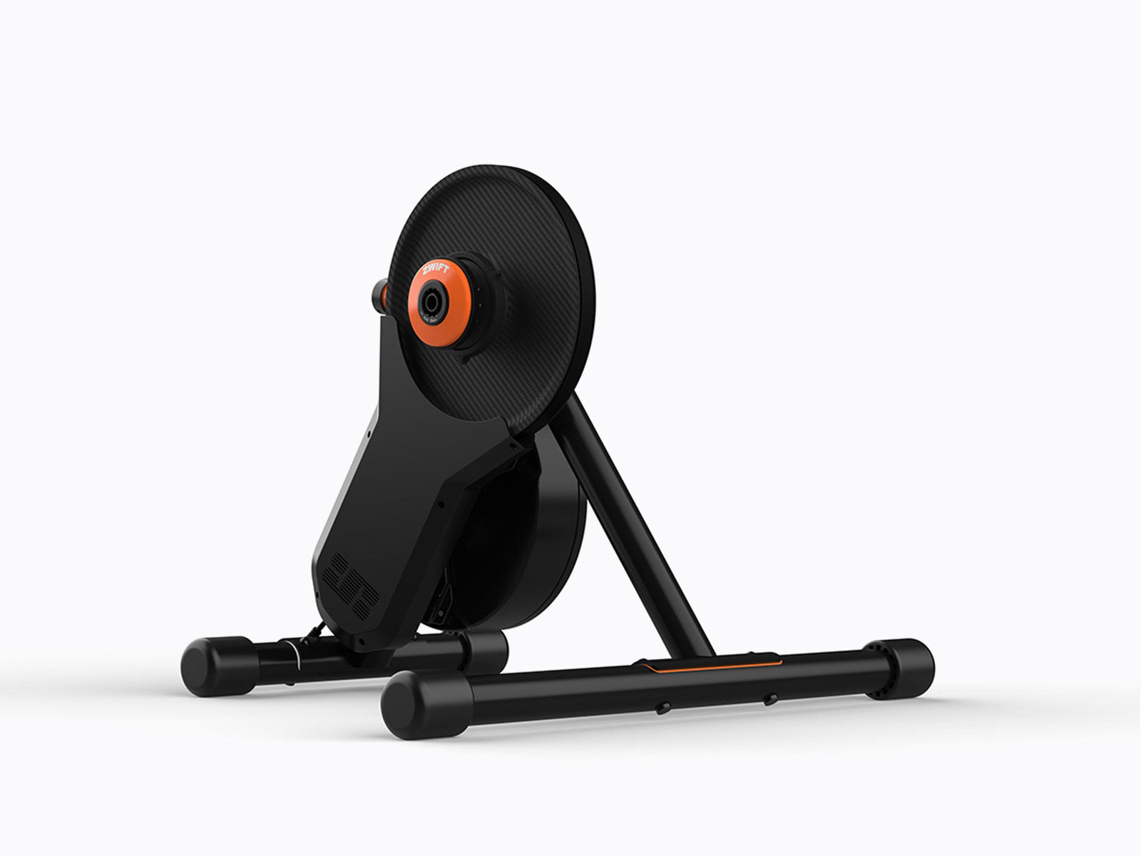 jetblack victory smart cycle trainer with zwift cog and click